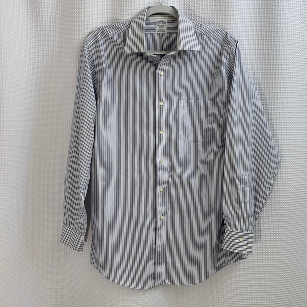 Brooks Brothers Non-Iron All Cotton Mens Dress Shirt